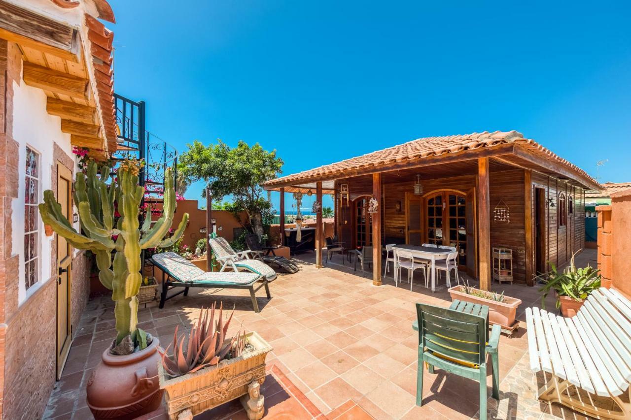 Camping Cabin - Private Solarium & Pool - Bbq San Bartolomé المظهر الخارجي الصورة