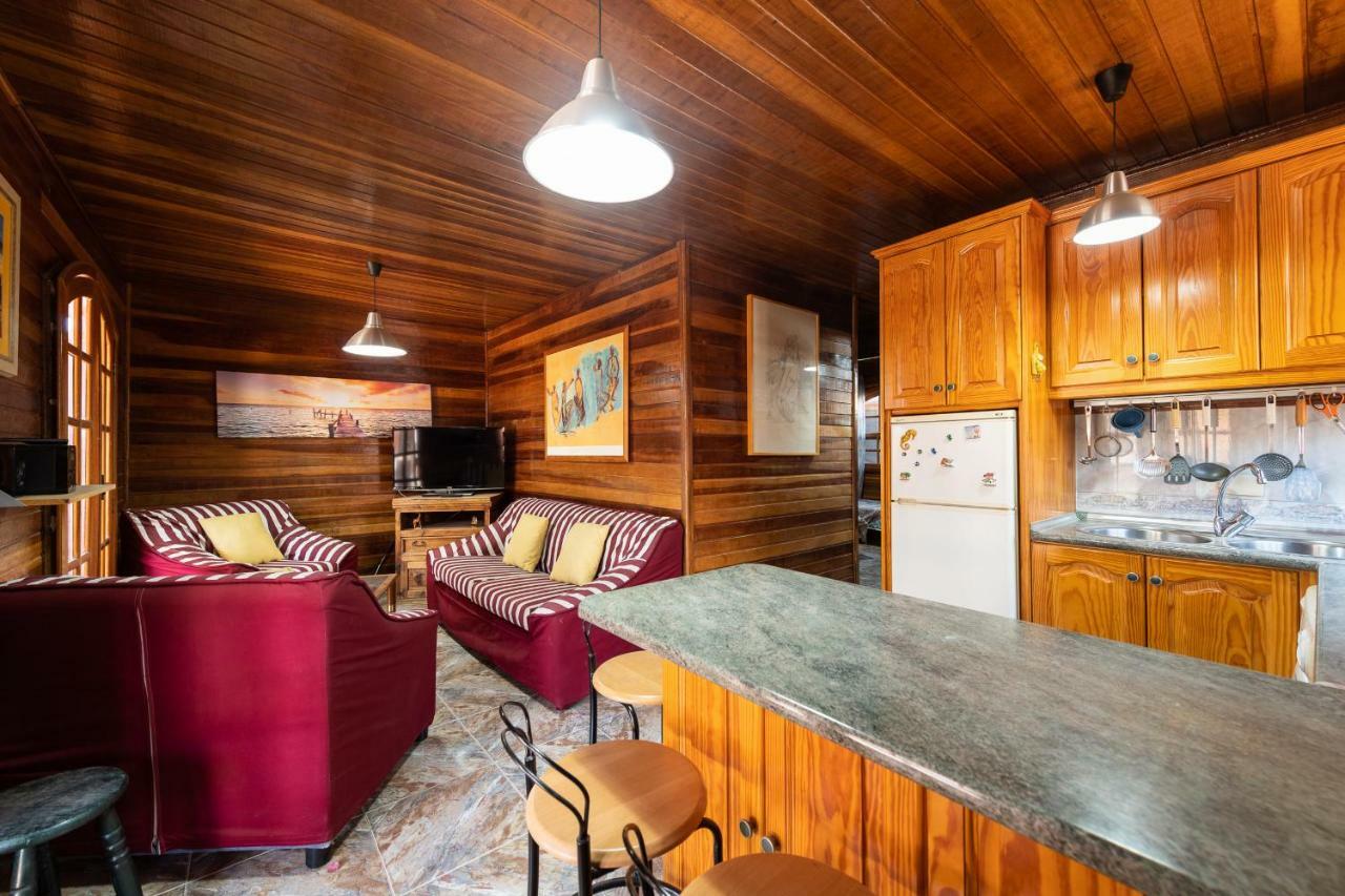 Camping Cabin - Private Solarium & Pool - Bbq San Bartolomé المظهر الخارجي الصورة