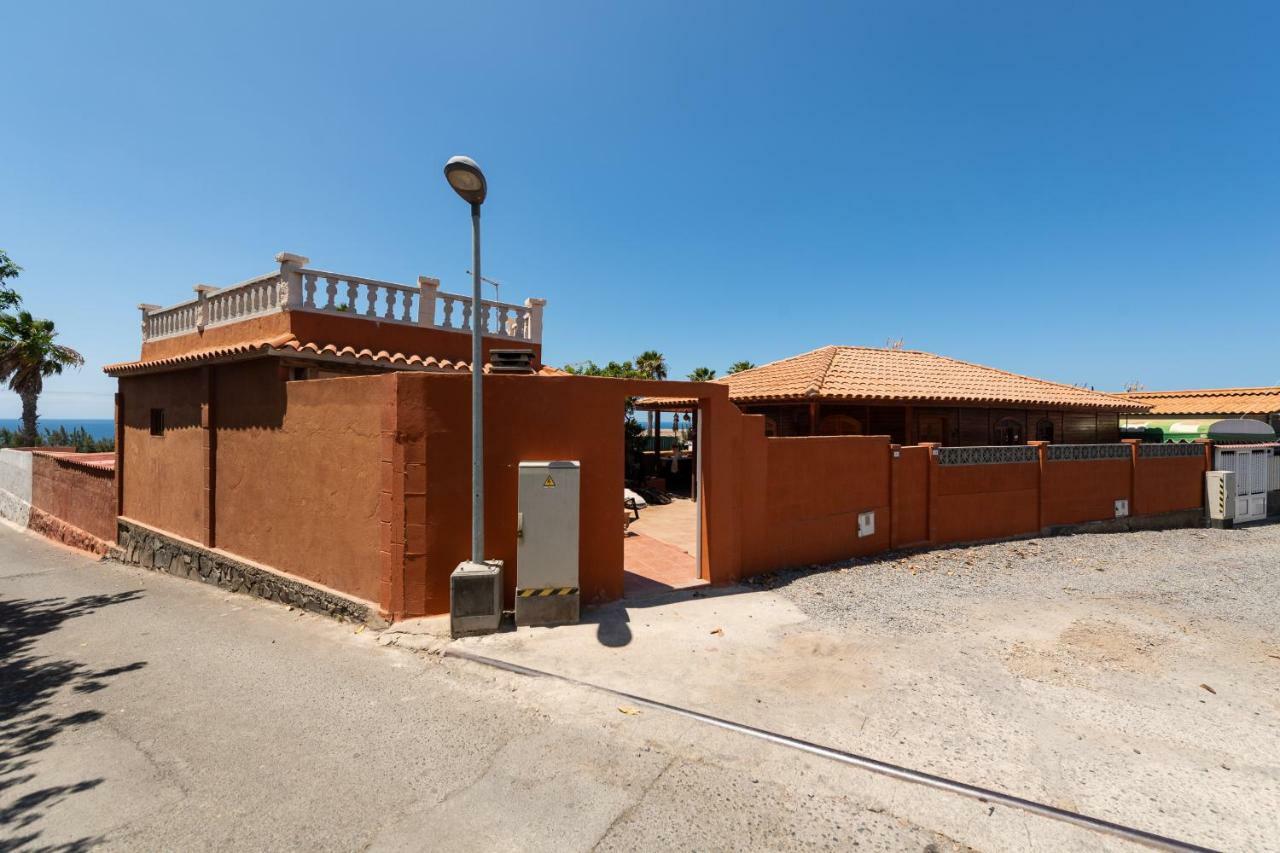 Camping Cabin - Private Solarium & Pool - Bbq San Bartolomé المظهر الخارجي الصورة